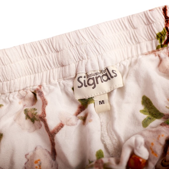 Signals wide leg‎ pats floral boho comfy pull on stretchy size Medium - Picture 5 of 7